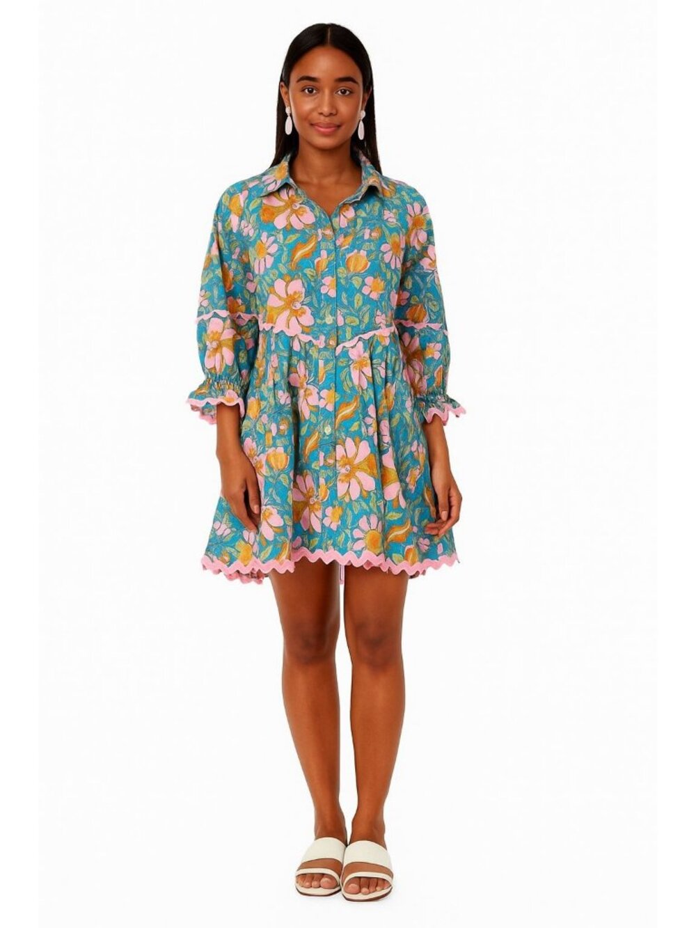 Juliet Dunn Shirt Dress size S